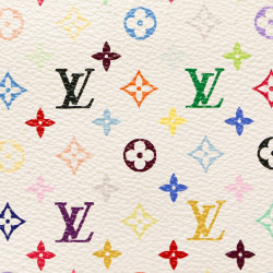 Portefeuille Murakami LOUIS VUITTON blanc