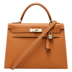 Sac Kelly II 32 HERMES sellier gold