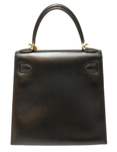 Sac HERMES Kelly II 28 cuir box