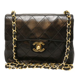 Mini sac CHANEL Vintage noir