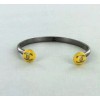 bracelet rigide CHANEL jaune