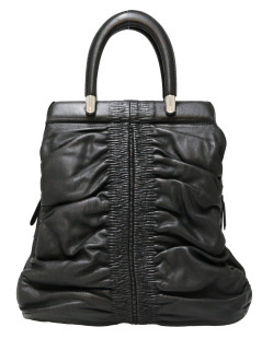 CHRISTIAN DIOR smooth leather bag