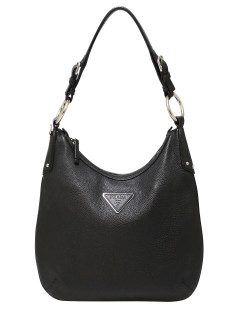 Sac PRADA cuir grainé noir