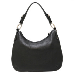 Sac PRADA cuir grainé noir