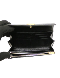 YSL SAINT LAURENT black wallet