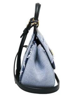 Mini sac DOLCE & GABBANA Sicily denim