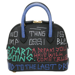 Sac BALENCIAGA Ville graffiti grainé XXXS