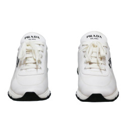 	Sneakers PRADA Donna Vitello Soft nylon blanc T8