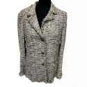 Veste T 44 CHANEL tissu Lesage