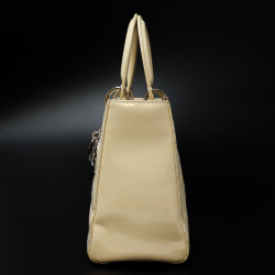 Sac Lady DIOR cuir verni