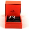 bague HERMES argent t 54