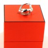 bague HERMES argent t 54