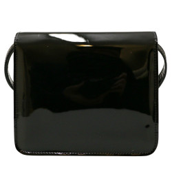 Mini sac du soir FENDI verni noir