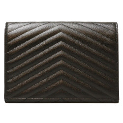 Pochette Cassandre YSL SAINT LAURENT cuir grainé