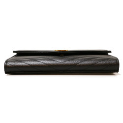 Pochette Cassandre YSL SAINT LAURENT cuir grainé