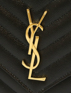 Pochette Cassandre YSL SAINT LAURENT cuir grainé