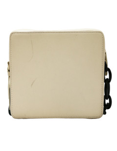 Mini sac LANVIN cuir beige