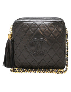 Sac vintage Camera CHANEL pompon