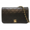 A REPARER Sac enveloppe vintage CHANEL noir