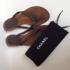  chaussures tongs CHANEL t