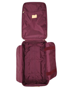 LOUIS VUITTON purple patent leather suitcase