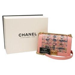 Boy CHANEL  rose tweed