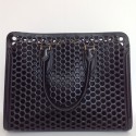 Alexander McQueen Black patent leather bag