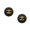 Clips vintage CC CHANEL ronds