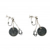 CHRISTIAN DIOR pendant earrings