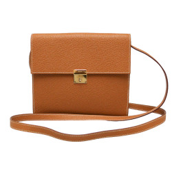 Mini pochette Clic 16 HERMES cuir grainé gold