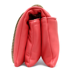 Sac Airbag GIAMBATISTA VALLI cuir corail