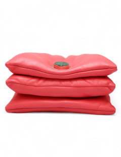 GIAMBATISTA VALLI Airbag bag in coral leather 