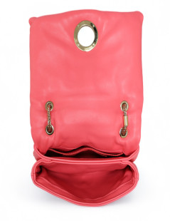 GIAMBATISTA VALLI Airbag bag in coral leather 