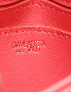 GIAMBATISTA VALLI Airbag bag in coral leather 