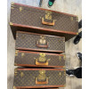 Valise LOUIS VUITTON rigide Toile Monogram Vintage