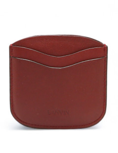 Porte cartes LANVIN bordeaux