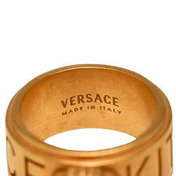 Bague VERSACE Collaboration KITH dorée