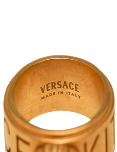 VERSACE x KITH collector Medusa gold ring