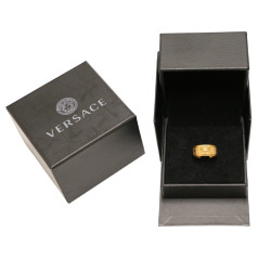 Bague VERSACE Collaboration KITH dorée