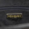 Sac YSL cuir embossé noir Vintage