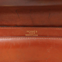 Pochette Clou HERMES bicolore 1974