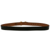 Ceinture H HERMES T95 bicolore