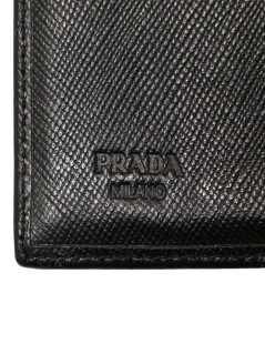 Portefeuille PRADA noir