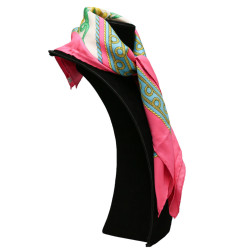 CELINE silk square scarf