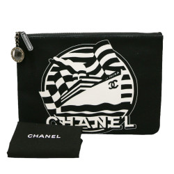 Pochette La Pausa CHANEL toile