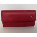 Long red CHANEL wallet