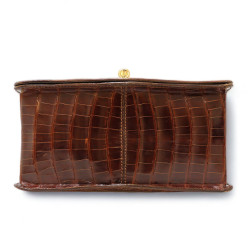 Mini sac CARTIER crocodile tabac