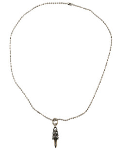 Collier CHROME HEARTS argent