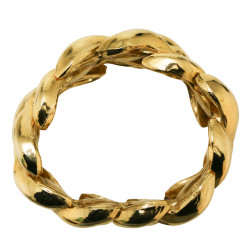 Bracelet Couture UNGARO articulé doré