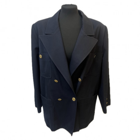 Blazer foncé CHANEL Vintage bleu